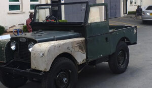 Vintage car shipments in Kenya